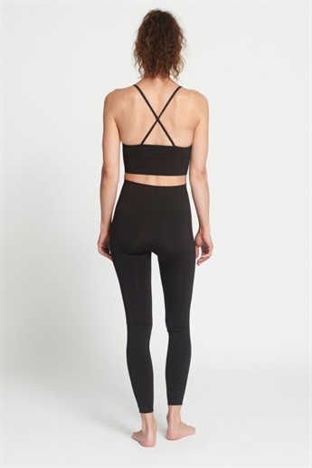 Rethinkit, Hilde Seamless sports bra, Almost black